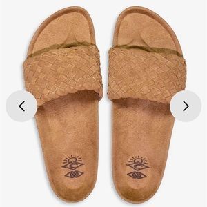 Rip curl Marbella Woven Cork Slides